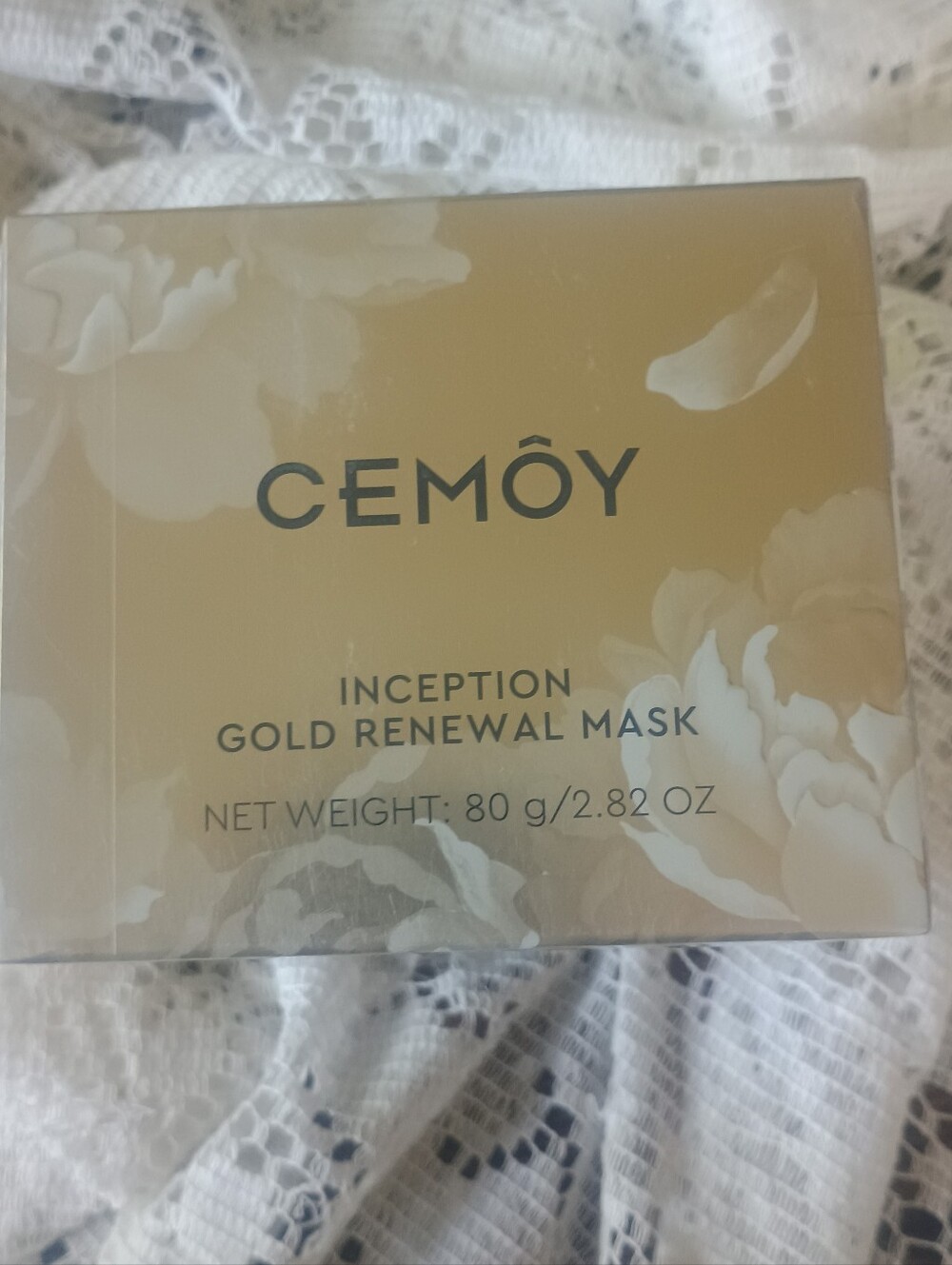 CEMÔY Inception Gold Renewal Mask 80g 2.82oz Anti Aging Face Mask New Sealed
